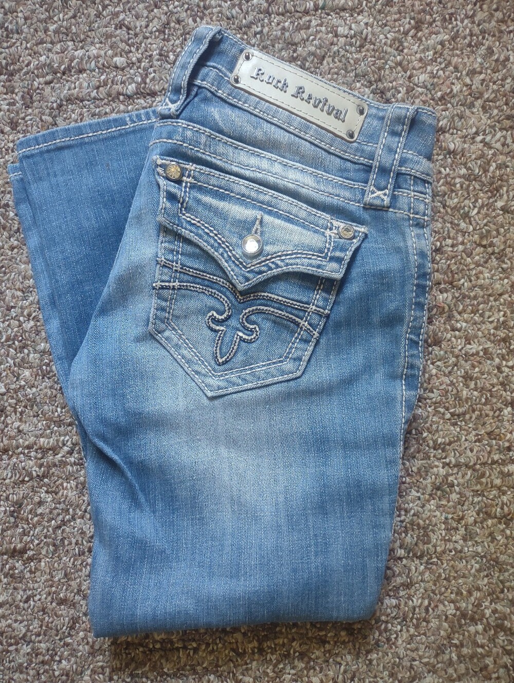 Rock Revival Capris 27